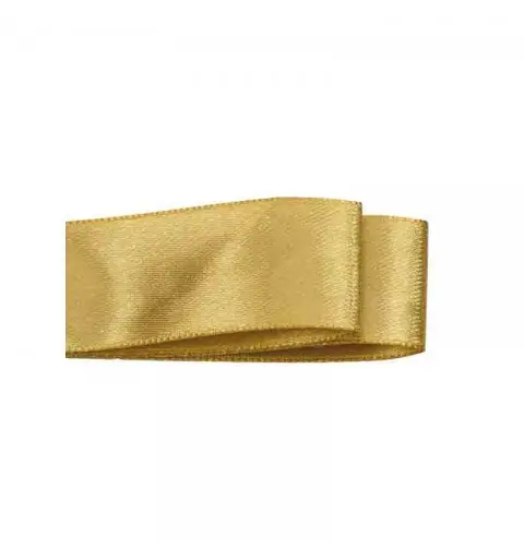 Nastro raso oro dark mm 25 x 50 metri DRB25-SM015