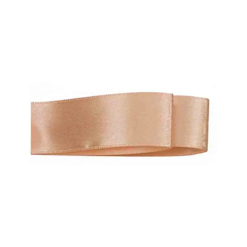 nastro raso petal peach 10 mm x 50 metri  DRB10-SR714