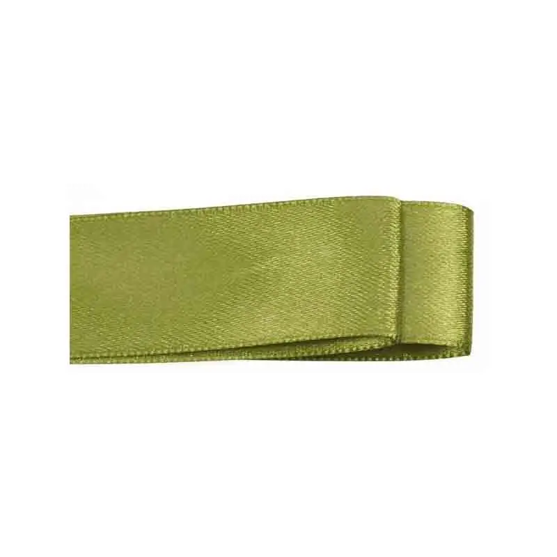 Nastro raso verde muschio mm 25 x 50 metri DRB25-SR077