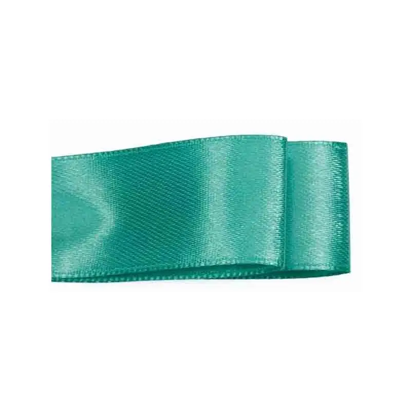 Nastro raso verde tiffany mm 25 x 50 metri DRB25-SR010