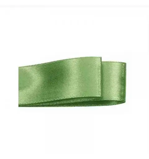 Nastro raso verde salvia mm 25 x 50 metri DRB25-SR045