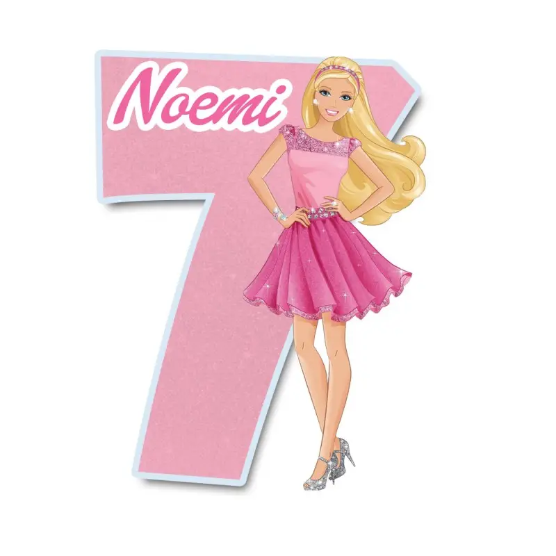 Sagoma in polistirolo Barbie Personalizzabile