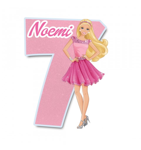 Sagoma in polistirolo Barbie Personalizzabile
