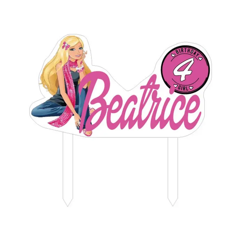 Cialda Barbie Dreamtopia personalizzabile