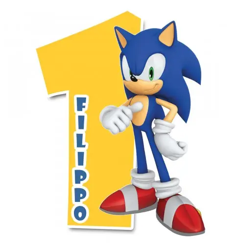 Sagoma in polistirolo Sonic Personalizzabile