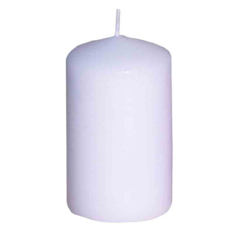 Moccolo candela cera bianca 60 x 40 mm KS-15460.21.24/W