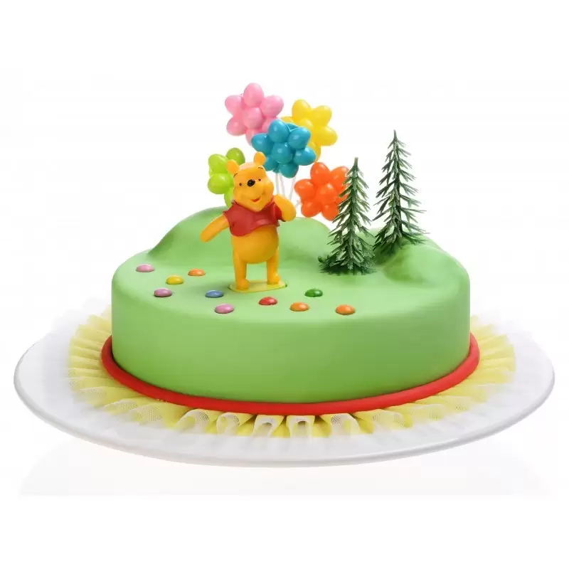KIT DECORAZIONE TORTA WINNIE THE POOH 21909 ORSETTO CAKE DESIGN COMPLEANNO BIMBI