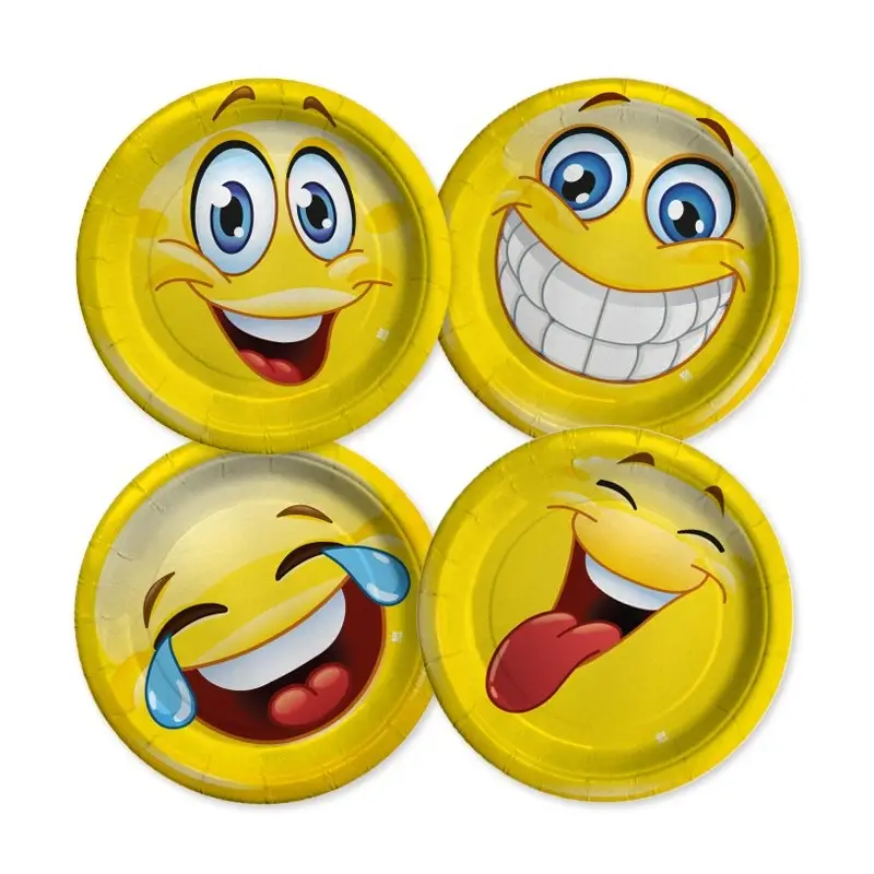 EMOTICONS SMILE COORDINATO TAVOLA KIT N 2 