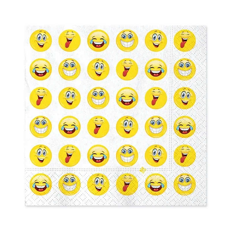 EMOTICONS SMILE COORDINATO TAVOLA KIT N 2 