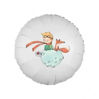 Palloncino foil stampa Piccolo principe new
