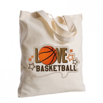 Borsa Shopper Basket  in Tessuto Personalizzabile 2pz