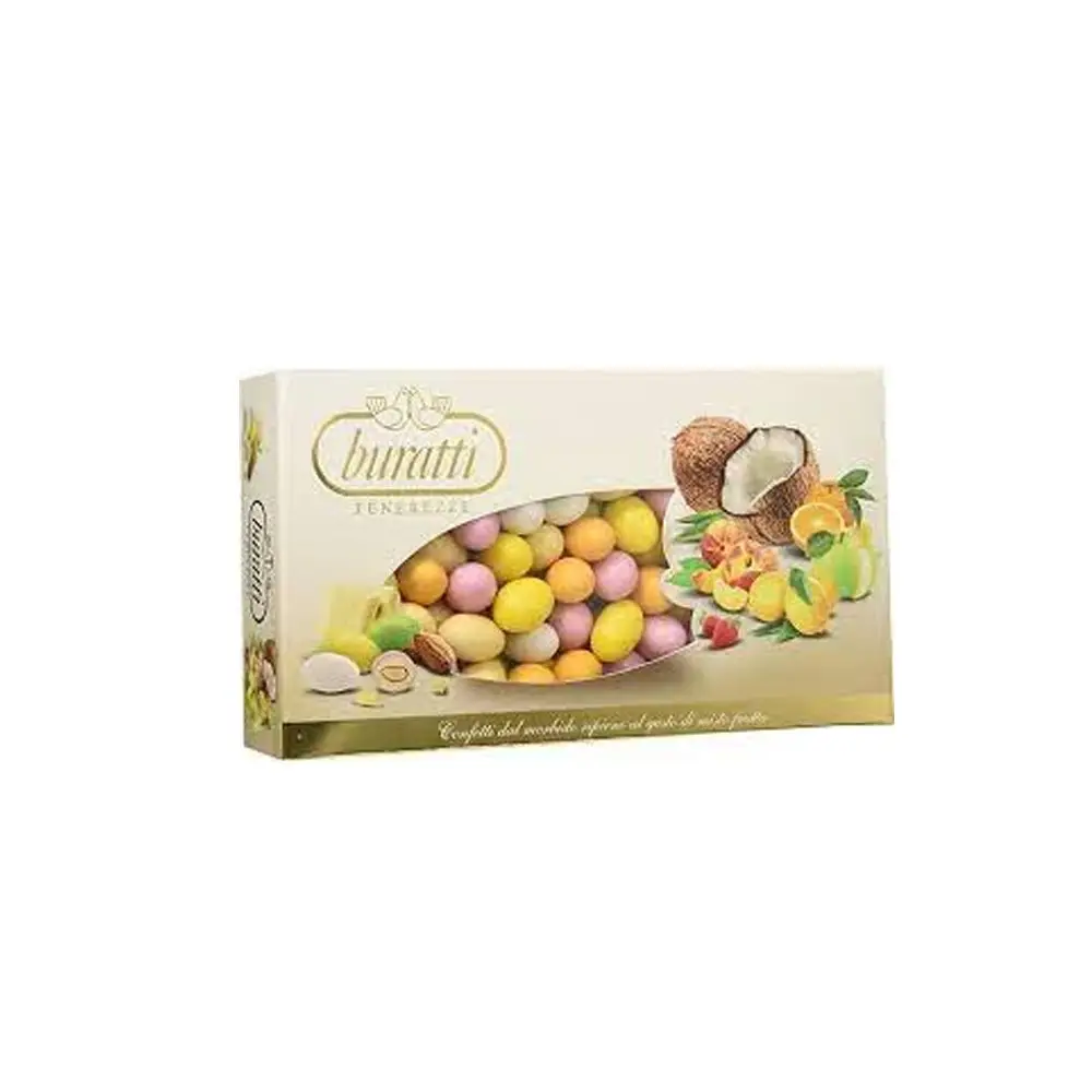 Confetti Buratti Tenerezze Misto Frutta Multicolore