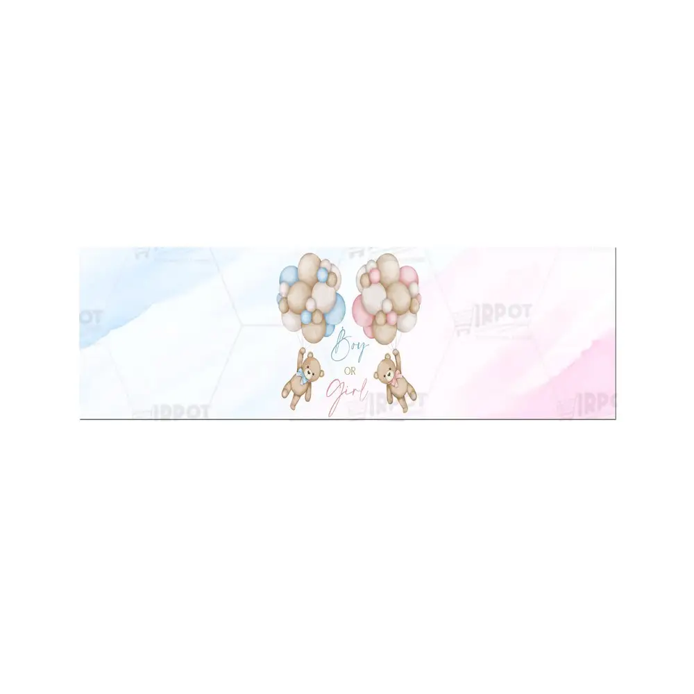 Fascetta adesiva Teddy Boy Or Girl - 12 pz