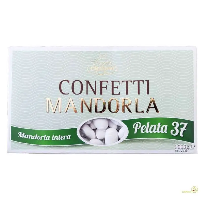 CRISPO CONFETTI ALLA MANDORLA GRAN LUSSO PELATA 37 BIANCHI 1 KG