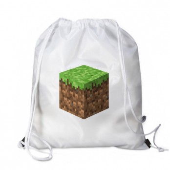 Sacca Zaino in Nylon Minecraft Personalizzabile - 5 pz