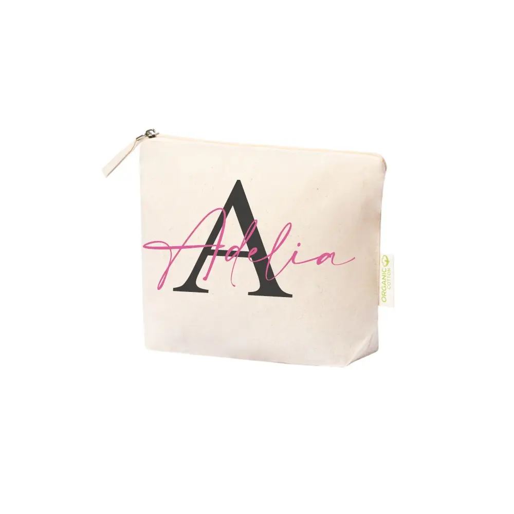 Trousse personalizzabile con iniziale e nome
