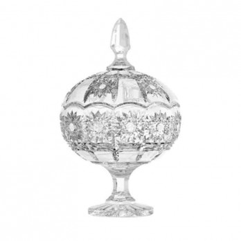bomboniera poutiche vienne in vetro 27 cm GE-48-0008