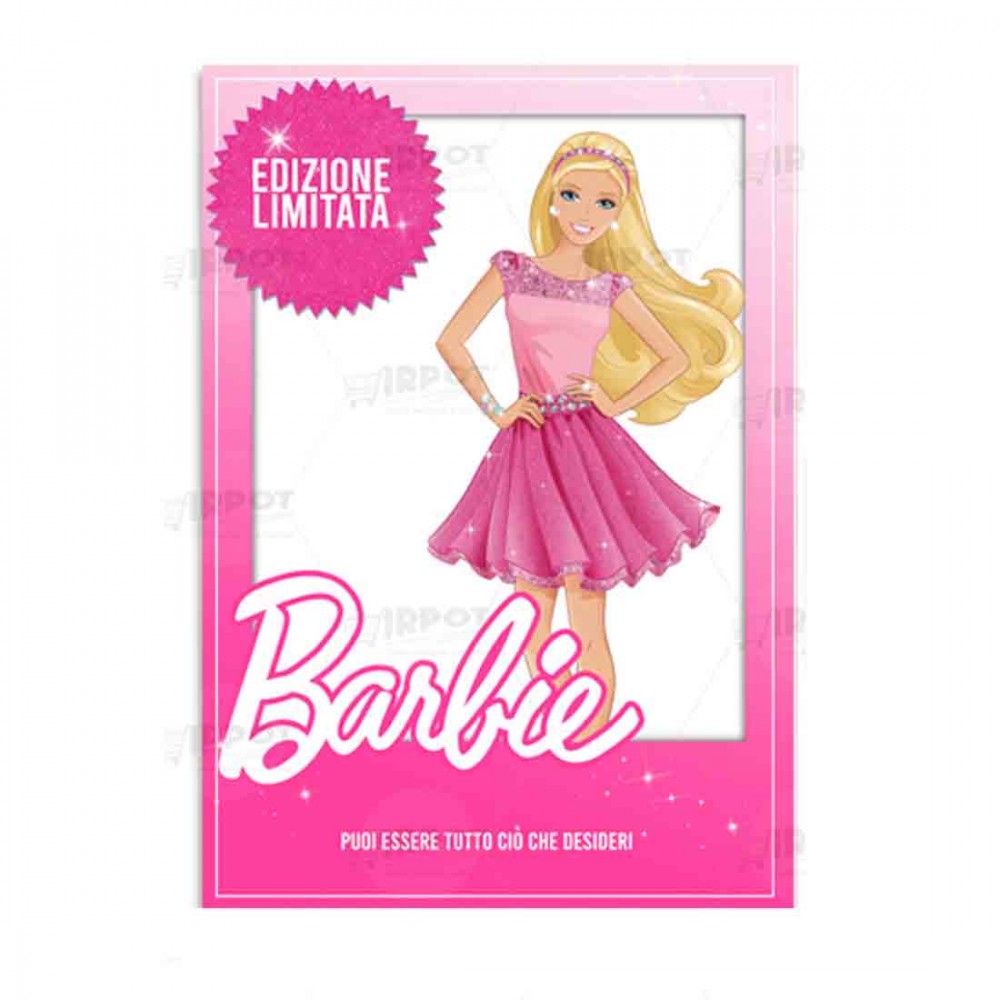Cartellone di benvenuto Barbie