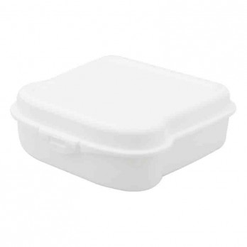 Contenitore porta vivande a forma di sandwich 450 ml AP741293-01 bianco