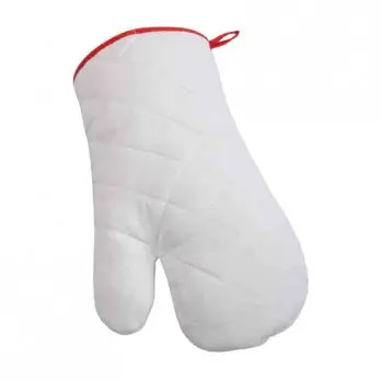 Guanto da forno in cotone AP761202-01 bianco