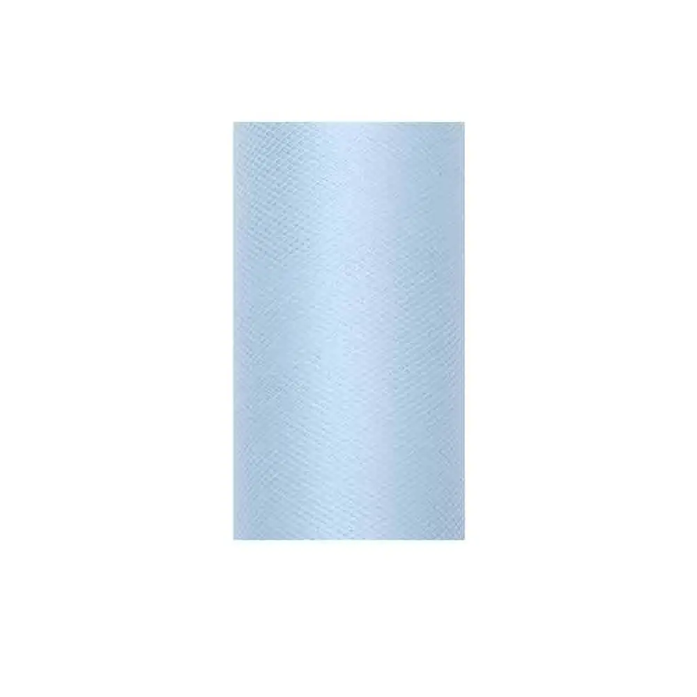Rotolo tulle celeste 0.30 x 9 mt TIU30-011