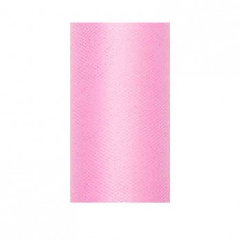 Rotolo tulle rosa chiaro 0.30 x 9 mt TIU30-081