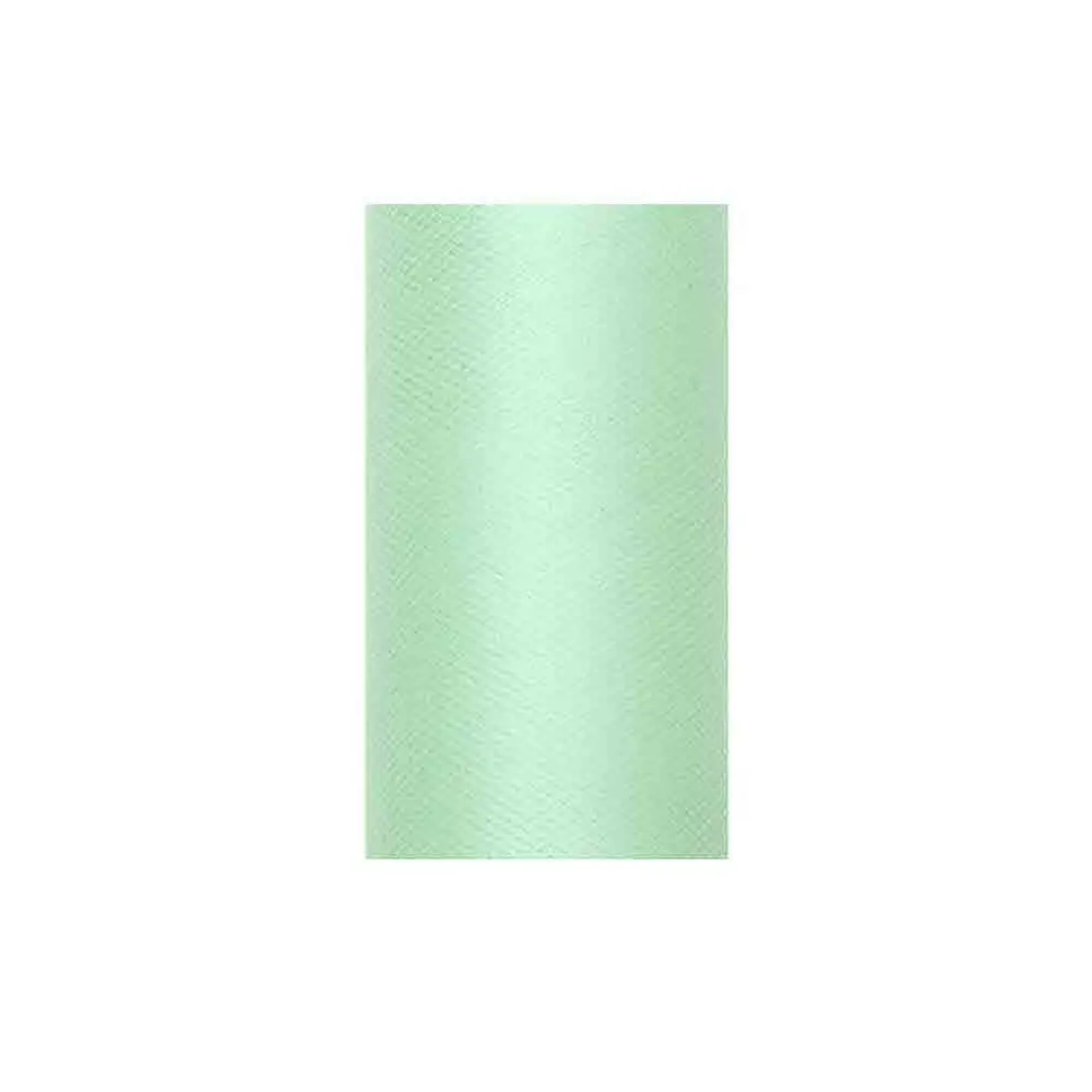 Rotolo tulle verde menta 0.30 x 9 mt TIU30-103