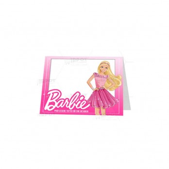 Targhetta Segnaposto Barbie