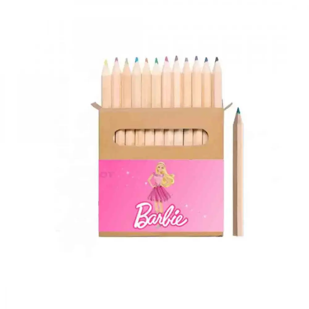 Pastelli Barbie con fascette adesive - 10 PZ
