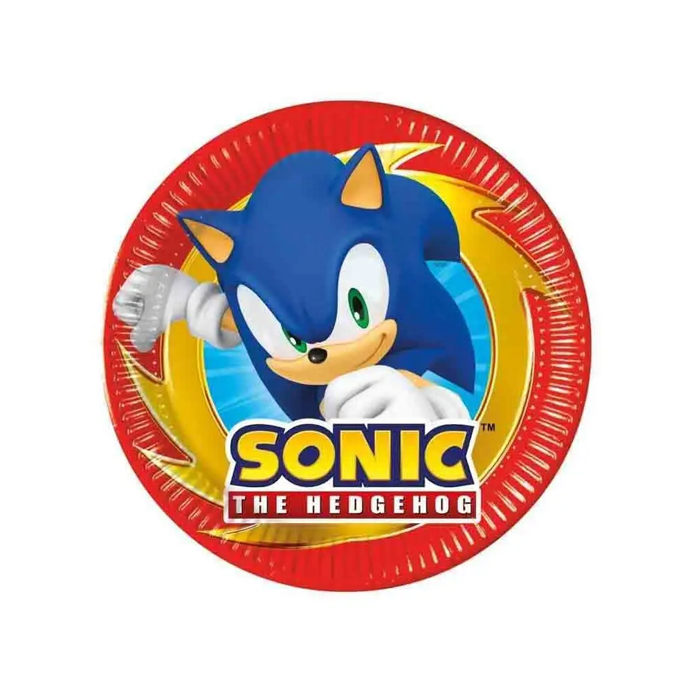 PIATTI DESSERT SONIC PLASTI FREE 8 PZ