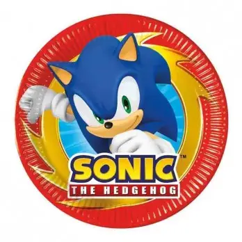 PIATTI DESSERT SONIC PLASTI FREE 8 PZ