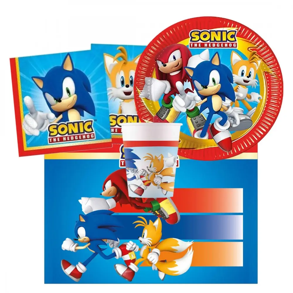 KIT N.3 SONIC - ACCESSORI PER LA FESTA