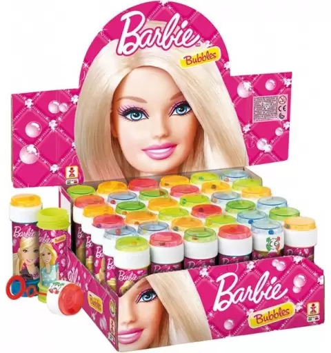 18 BOLLE DI SAPONE BARBIE DIVERTIMENTO REGALINI GIOCHINI PARTY COMPLEANNO BIMBA