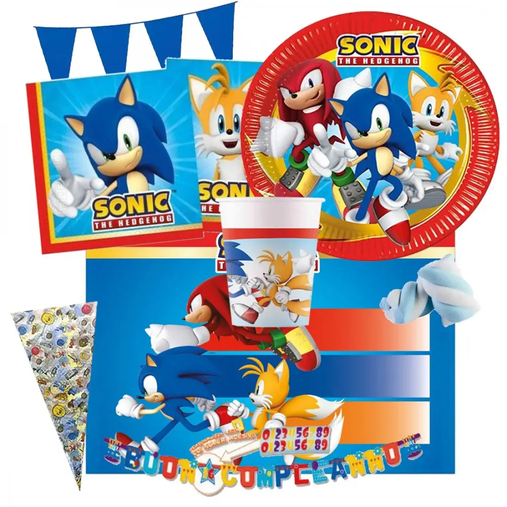 KIT N.51 SONIC - ARTICOLI PER LA TAVOLA