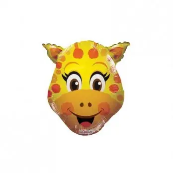 mini foil giraffa Testa MiniShape 14 35 cm conf. 5 pz 35004-14/02