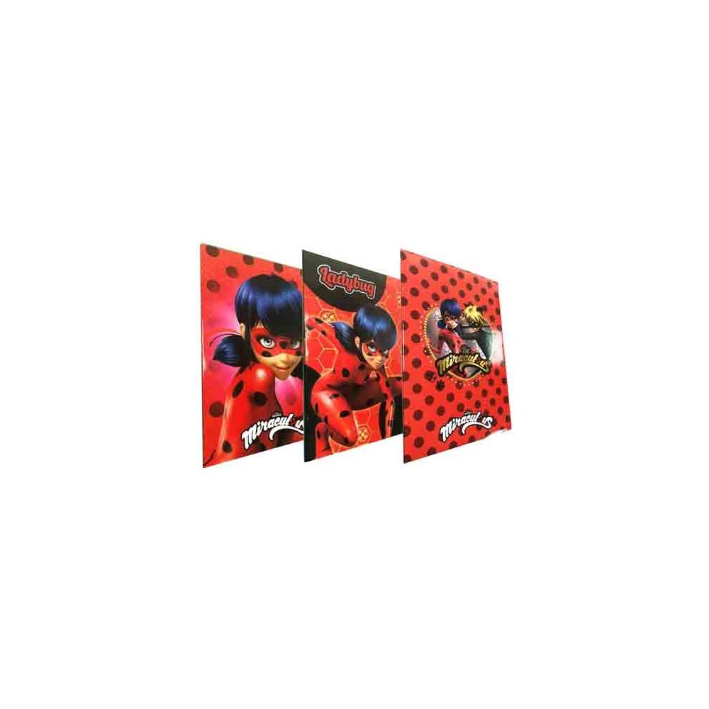 1 quaderno a quadrettoni 10 mm 1-2 elementare ladybug miraculus 290116 01671440