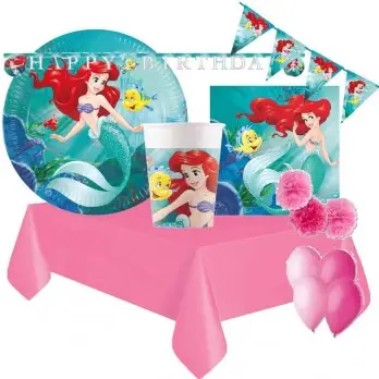 KIT N.46 LA SIRENETTA - COORDINATO FESTA ARIEL