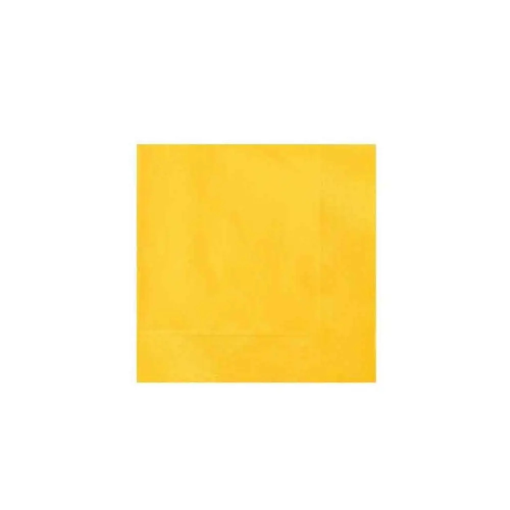 Tovaglioli doppio Velo 33x33 cm 25 pezzi giallo