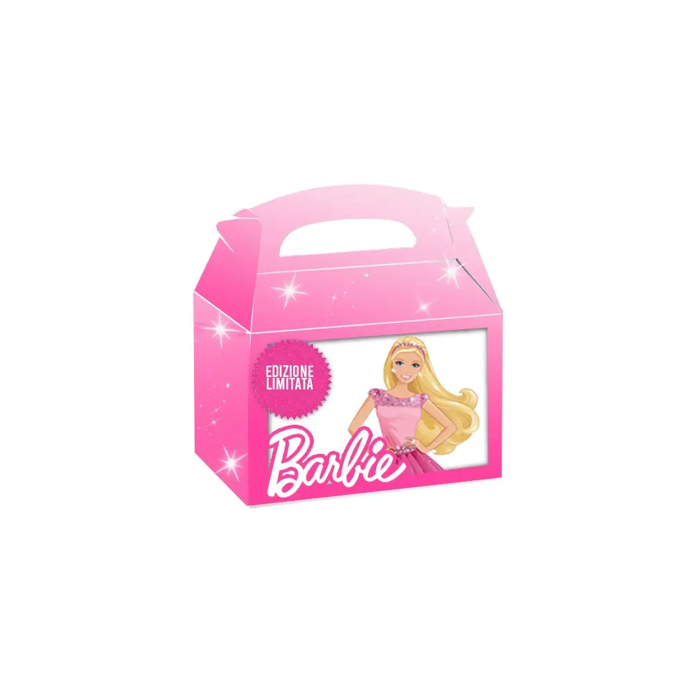 Box Contenitore Caramelle e Pop Corn Barbie