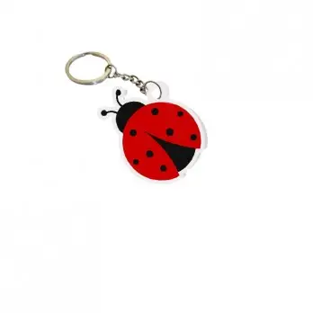 Portachiavi in Plexiglass coccinella - 1 pz