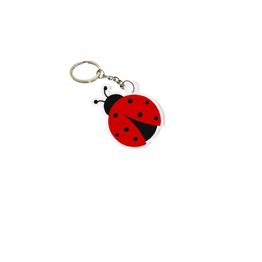 Portachiavi in Plexiglass coccinella - 10 pz