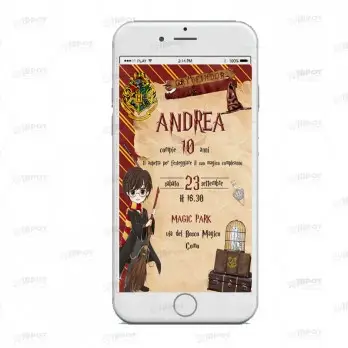 Invito digitale Harry potter