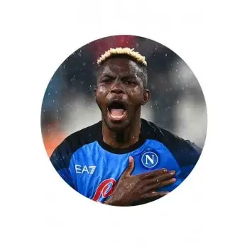 Cialda Napoli calcio Victor Osimhen personalizzabile