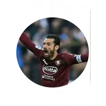 Cialda calcio Salernitana Antonio Candreva personalizzabile
