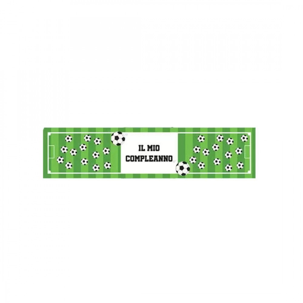 Stickers adesivo Calcio per barattolini
