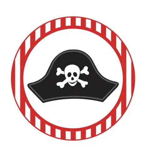 Adesivo pirata