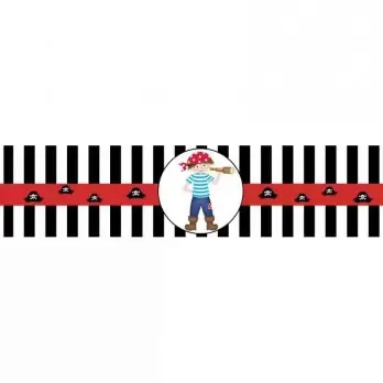 Stickers adesivo pirati per barattolini