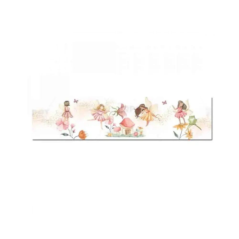 Stickers adesivo Giardino delle Fate per barattolini