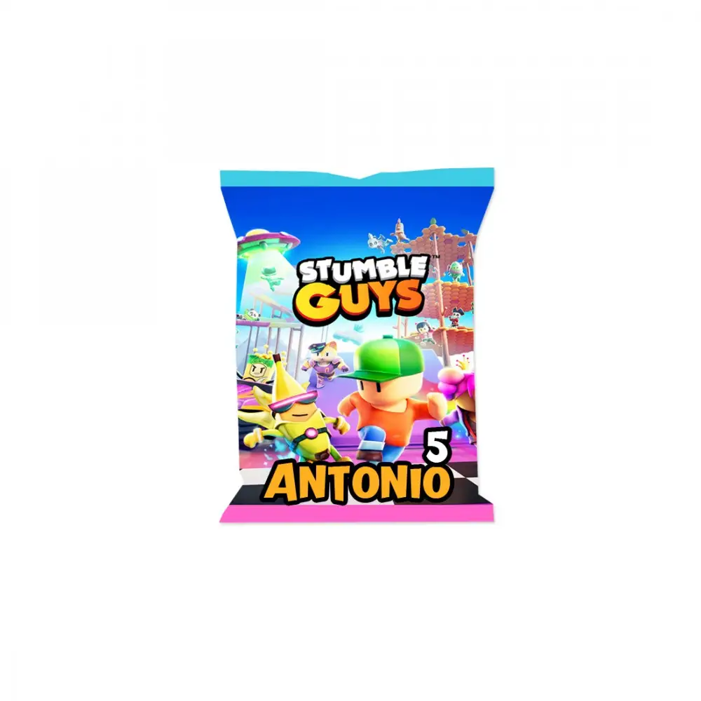 Patatine Stumble Guys Personalizzate - 20 pz