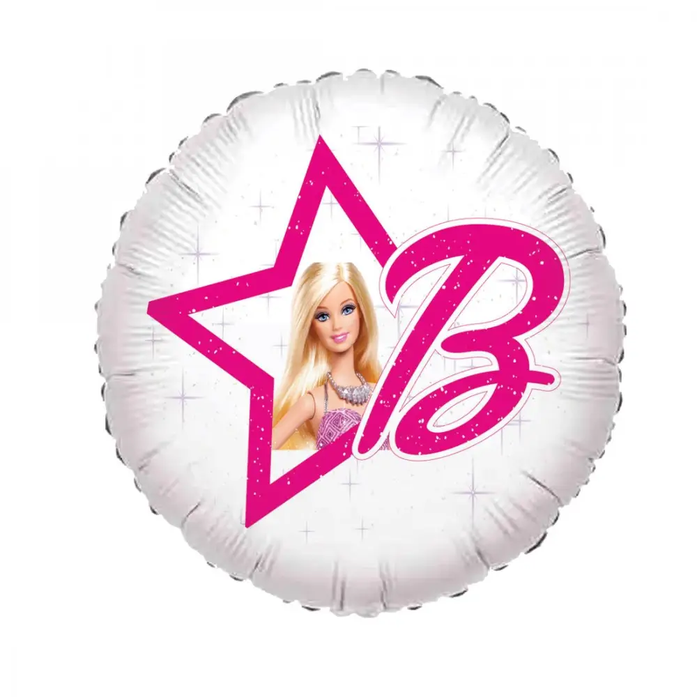 Palloncino foil stampa Barbie